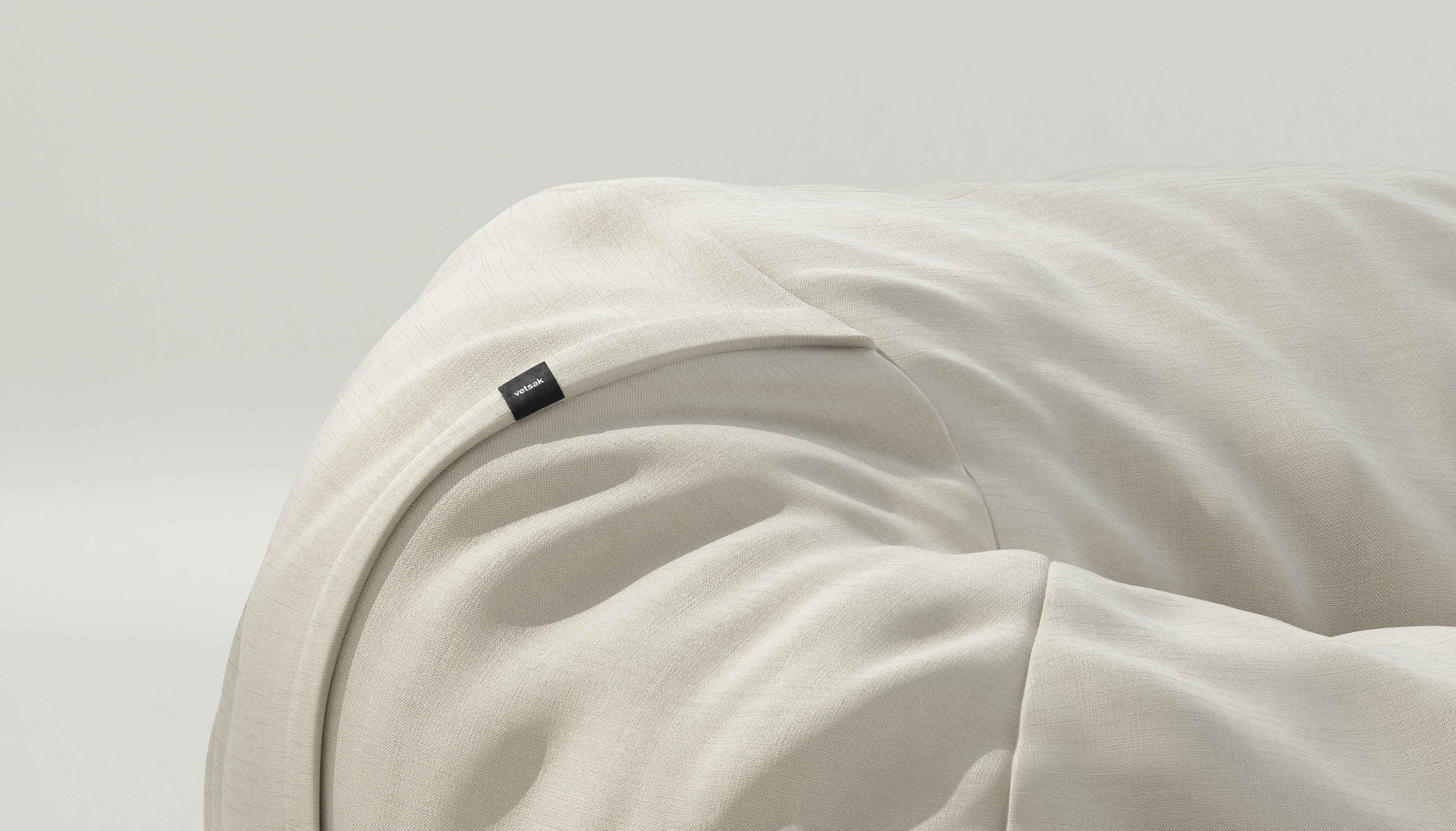 vetsak | Beanbag Medium - Pique - Beige - Image 3