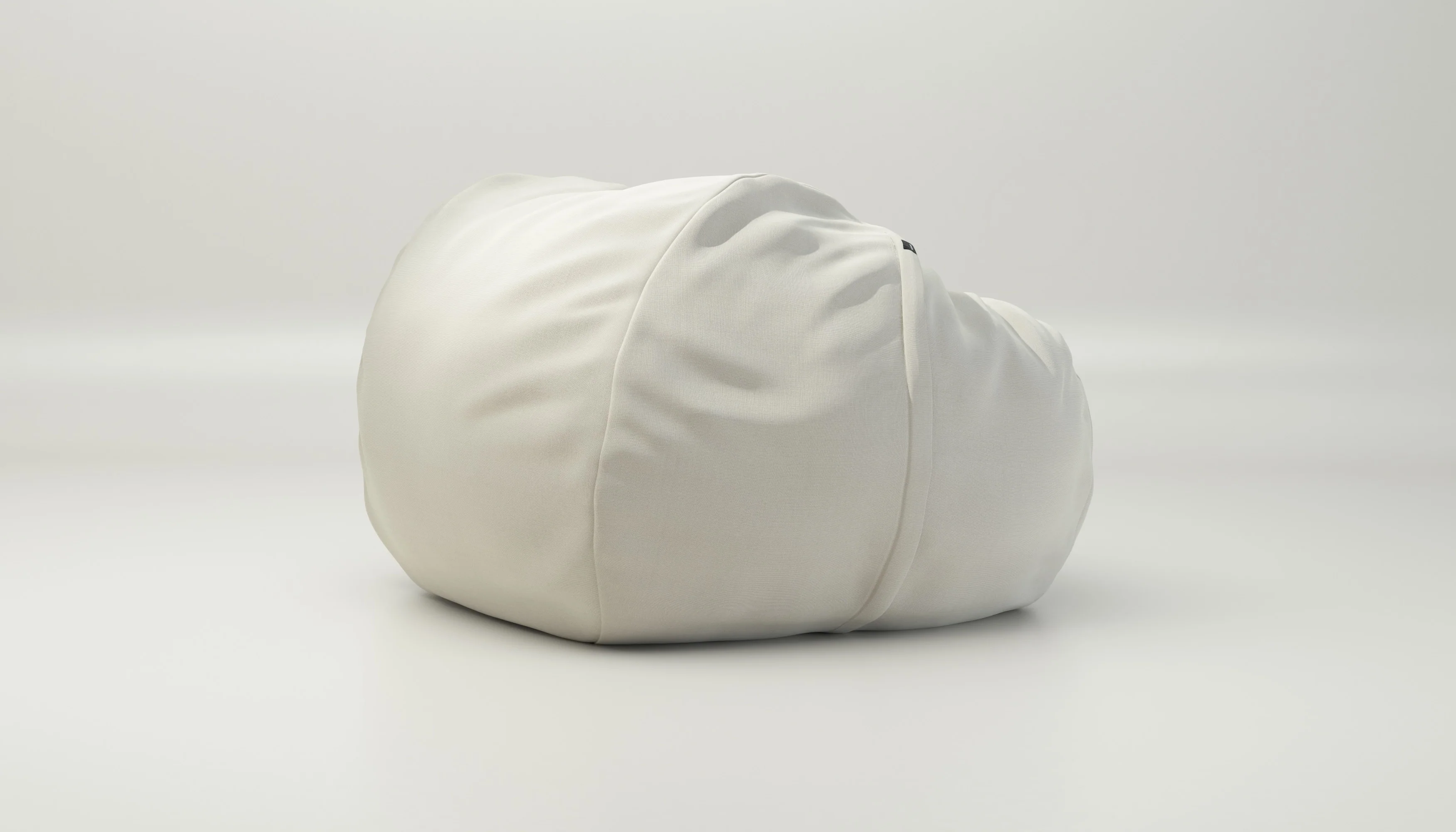 vetsak | Cover Beanbag Large - Pique - Creme - Image 2