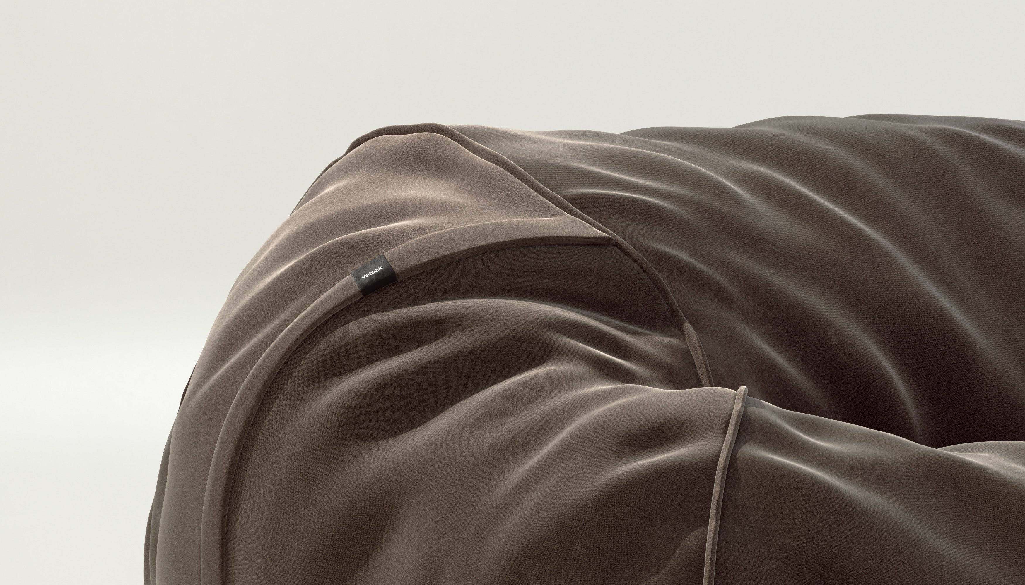 vetsak | Cover Beanbag Medium - Suave - Espresso - Image 3