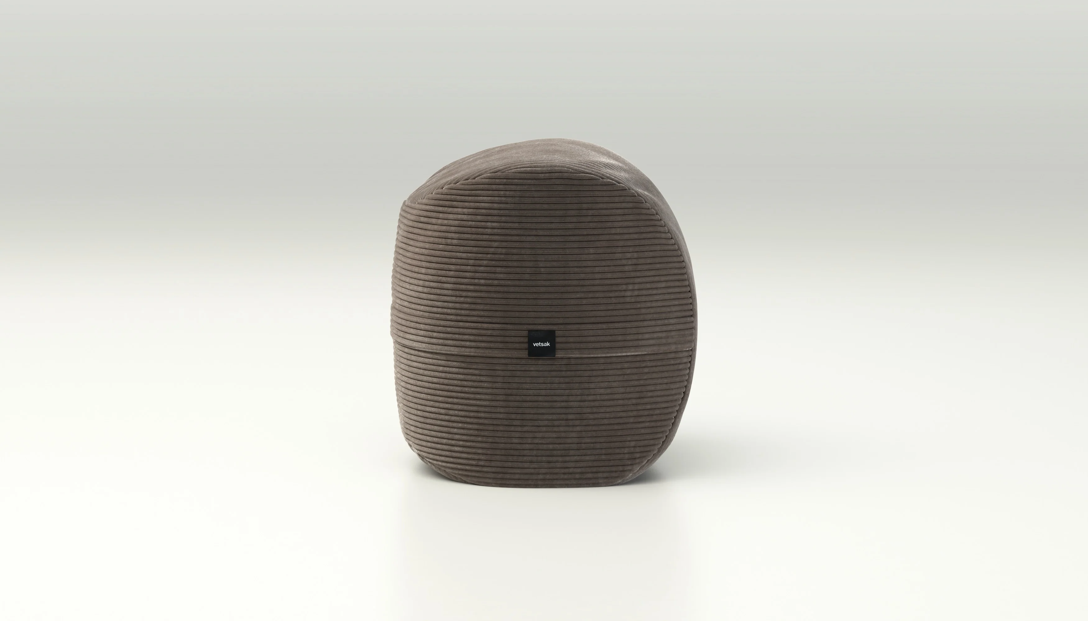 vetsak | Footsak - Cord Velour - Mocha