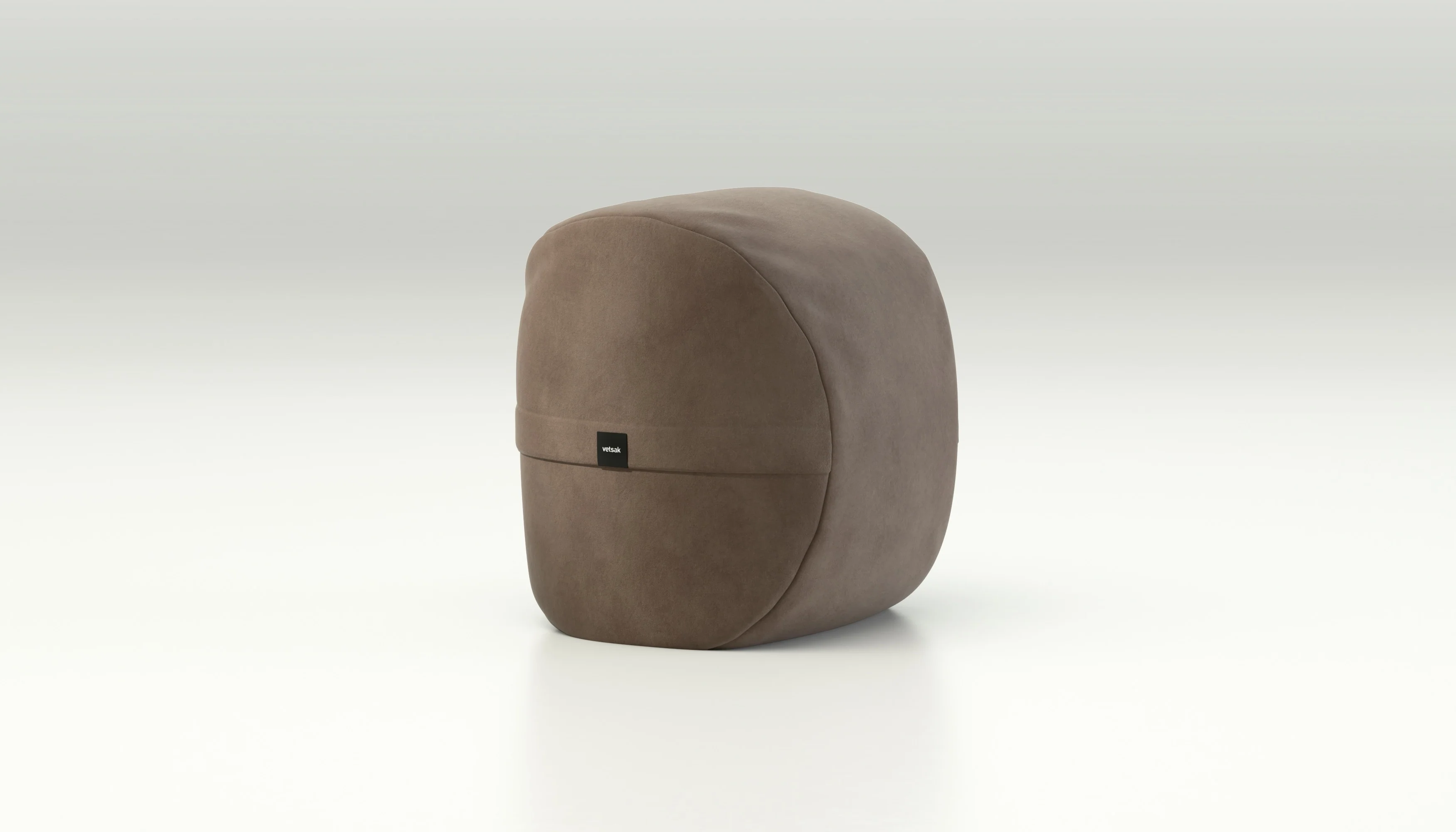 vetsak | Footsak - Leather - Cacao - Image 2