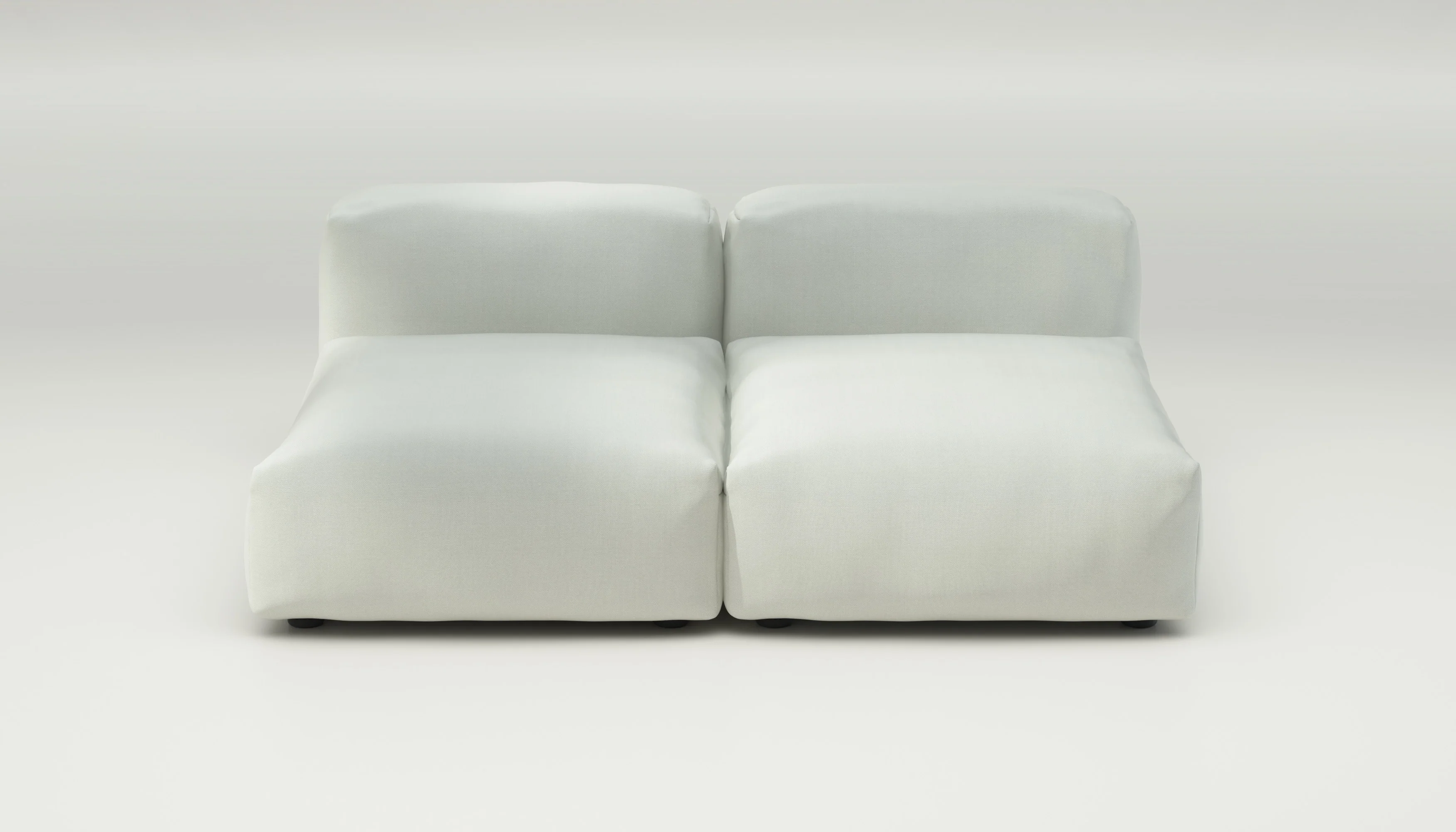 vetsak | Sofa Set 01 Medium - Herringbone - Creme | Modular Sofa | 2.5 Seater - Image 2