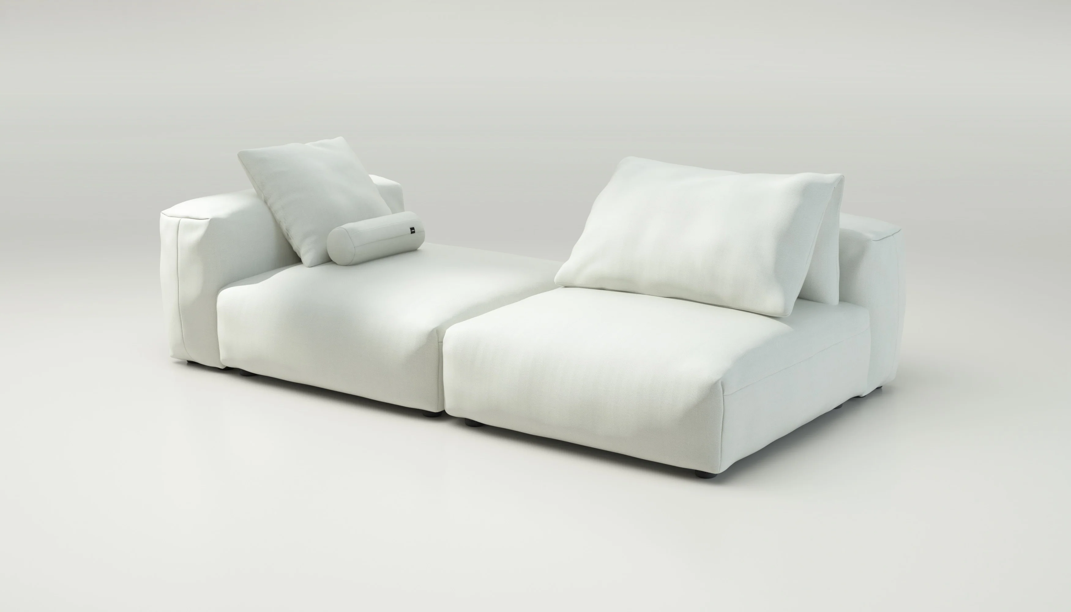 vetsak | Sofa Set 01 XLarge - Herringbone - Creme | Modular Sofa | 3.5 Seater - Image 4