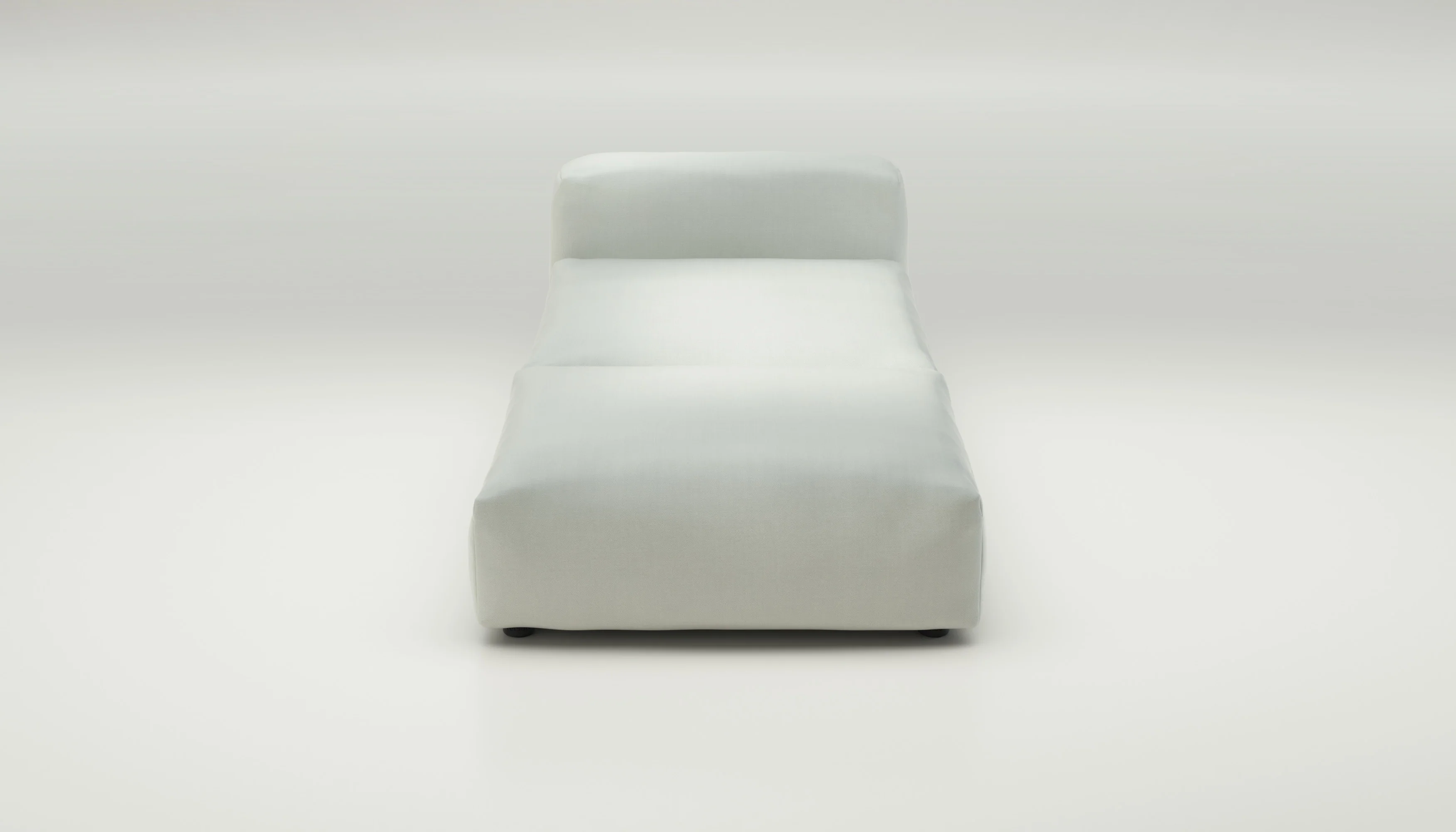 vetsak | Sofa Set 07 - Sun Lounger - Herringbone - Creme | Modular Sofa | 2 Seater | Daybed | Chaiselounge - Image 2